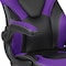 Flash Furniture X10 Gaming Chair, Ergonomic Office Chair, Height Adjustable Swivel Computer Chair with Flip-Up Arms, Purple/Black LeatherSoft CH-00095-PR-GG - alternate 9